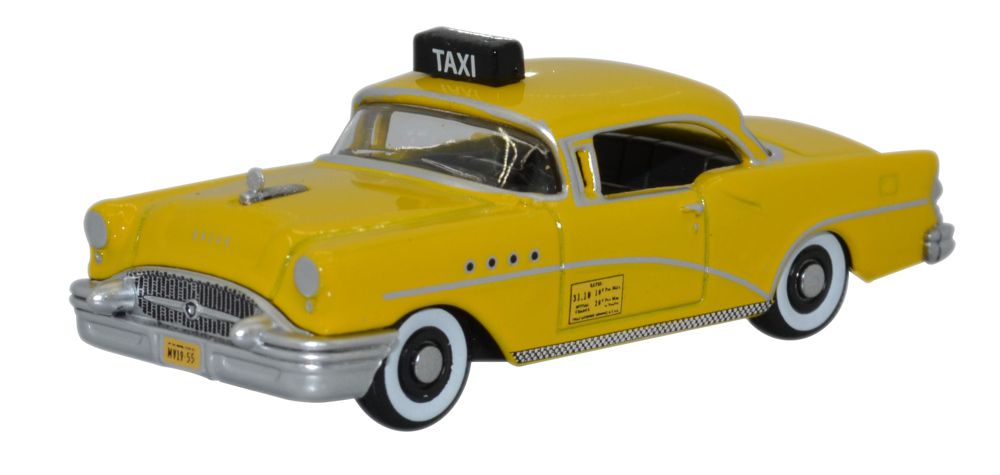 Oxford Diecast Buick Century 1955 New York Taxi 87BC55004