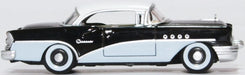 Oxford Diecast Buick Century 1955 Black White 87BC55005