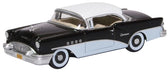 Oxford Diecast Buick Century 1955 Black White 87BC55005