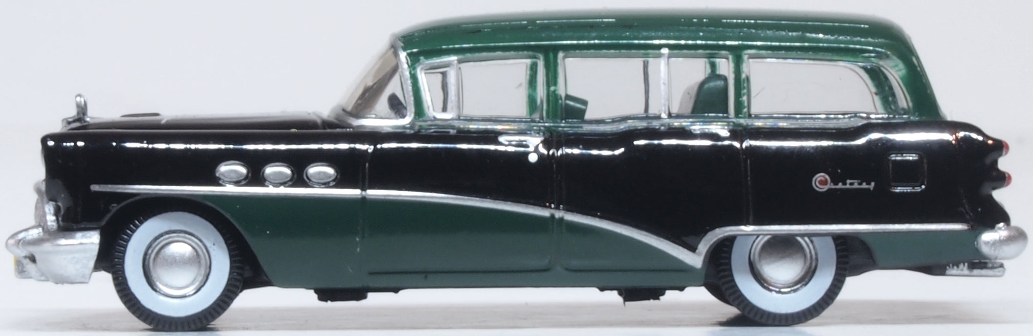Oxford Diecast Baffin Green Carlsbad Black Buick Century Estate Wagon