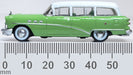 Oxford Diecast Buick Century Estate Wagon 1954 Willow Green and White 1:87 Scale. 87BCE54003
