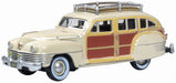 Oxford Diecast Chrysler T & C Woody Wagon 1942 Catalina Tan 1:87 Scale. 87CB42003