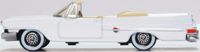 Oxford Diecast Chrysler 300 Convertible 1961 Open Top Alaskan White 87CC61003
