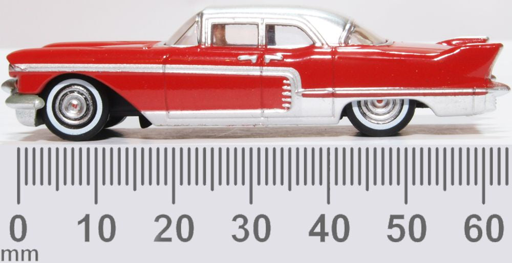 Oxford Diecast Cadillac Eldorado Brougham 1957 Dakota Red 87CE57002