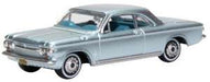 Oxford Diecast Chevrolet Corvair Coupe 1963 Satin Silver 87CH63001