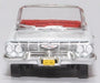 Oxford Diecast Chevrolet Impala 1961 White Roman Red 87CI61003