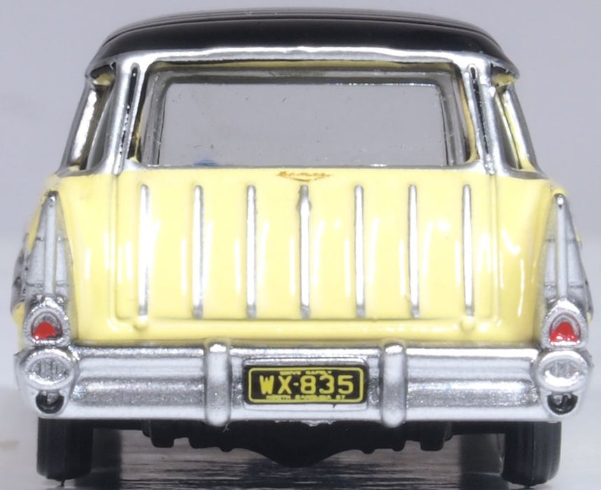 Oxford Diecast Chevrolet Nomad 1957 Colonial Cream/onyx Black