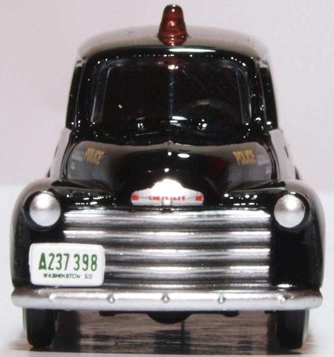 Oxford Diecast Chevrolet Panel Van 1950 Washington DC Police 87CV50002