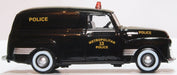 Oxford Diecast Chevrolet Panel Van 1950 Washington DC Police 87CV50002