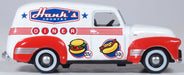 Oxford Diecast Hanks Country Diner Chevrolet Panel Van 1950 87CV50003