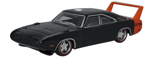 Oxford Diecast Dodge Charger Daytona 1969 Black 1:87 87DD69001