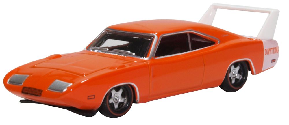 Oxford Diecast Dodge Charger Daytona 1969 Orange 87DD69002