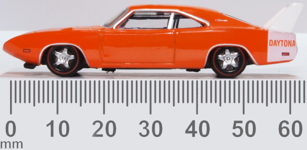 Oxford Diecast Dodge Charger Daytona 1969 Orange 87DD69002