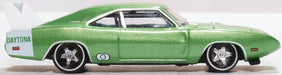 Oxford Diecast Dodge Charger Daytona 1969 Bright Green/white 87DD69003