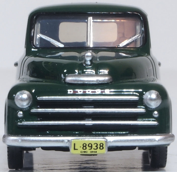 Oxford Diecast Dark Green Dodge B-1B Pick Up 1948