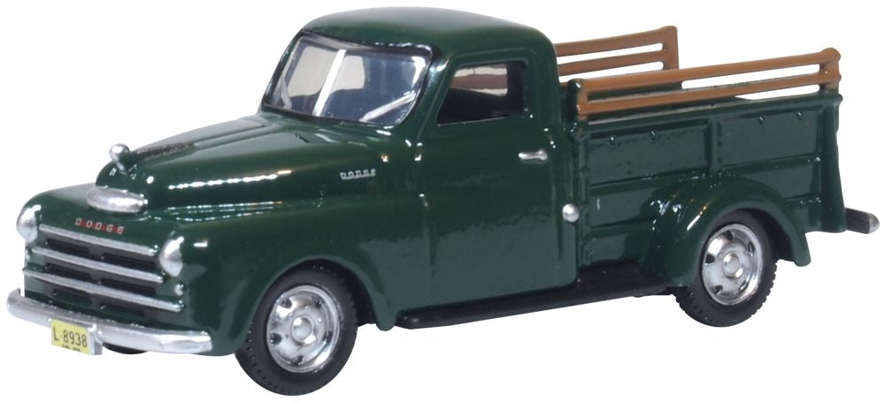 Oxford Diecast Dark Green Dodge B-1B Pick Up 1948