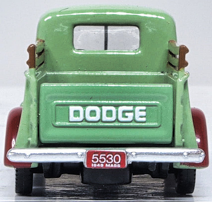Oxford Diecast Dodge B-1B Pick Up 1948 Dans Service Garage 1:87 Scale. 87DP48003