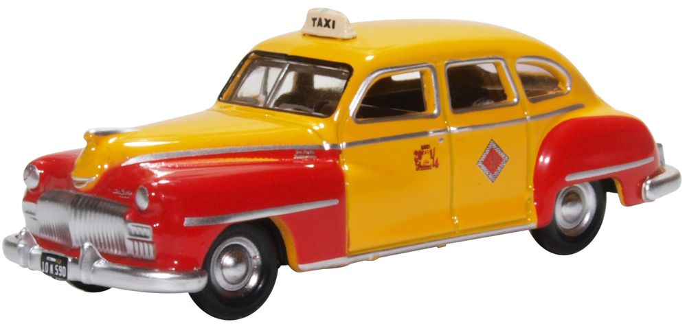 Oxford Diecast Desoto Suburban 1946-48 San Francisco Taxi 87DS46002