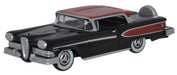 Oxford Diecast Edsel Citation 1958 Black_Amber Red - 1:87 Scale 87ED58001