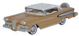 Oxford Diecast Edsel Citation 1958 Gold Metallic_Frost White - 1:87 Sc 87ED58004
