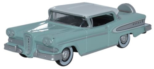 Oxford Diecast 1958 Edsel Citation Ice Green/Snow White - 1:87 Scale 87ED58005
