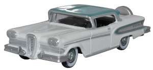 Oxford Diecast Snow White Turquoise Edsel Citation 1958 87ED58007