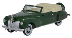 Oxford Diecast Lincoln Continental 1941 Spode Green - 1:87 Scale 87LC41002