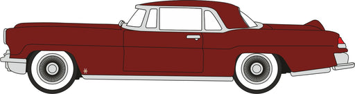 87LC56005 1956 Continental MkII Dark Red