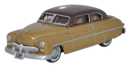 Oxford Diecast Mercury 1949 Lima Tan_ Haiti Beige - 1:87 Scale 87ME49004