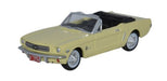 Oxford Diecast 1965 Ford Mustang Convertible Springtime Yellow - 1:87 87MU65004