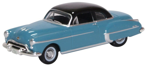 Oxford Diecast Oldsmobile Rocket 88 Coupe 1950 Crest Blue/black 87OR50002