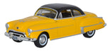 Oxford Diecast Oldsmobile Rocket 88 Coupe 1950 Yellow Black 87OR50003