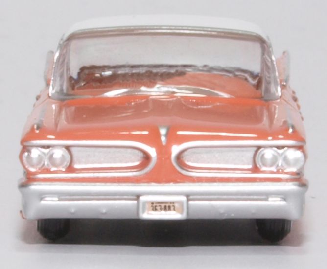 Oxford Diecast Pontiac Bonneville Coupe 1959 Sunrise Coral 87PB59002