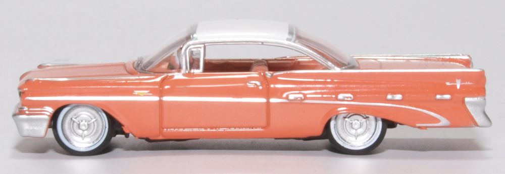 Oxford Diecast Pontiac Bonneville Coupe 1959 Sunrise Coral 87PB59002
