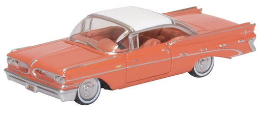 Oxford Diecast Pontiac Bonneville Coupe 1959 Sunrise Coral 87PB59002