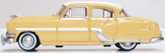 Oxford Diecast Pontiac Chieftain 4 Door 1954 Winter White maize Yellow 87PC54002