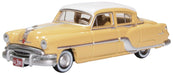 Oxford Diecast Pontiac Chieftain 4 Door 1954 Winter White maize Yellow 87PC54002