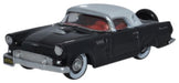 Oxford Diecast 1956 Ford Thunderbird Raven Black_Colonial White - 1:87 87TH56006