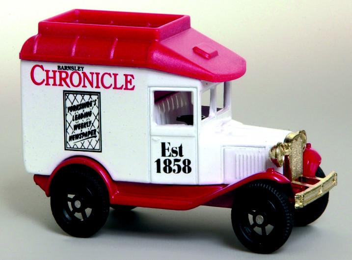 OXFORD DIECAST A019 Barnsley Chronicle Oxford Originals Non Scale Model 