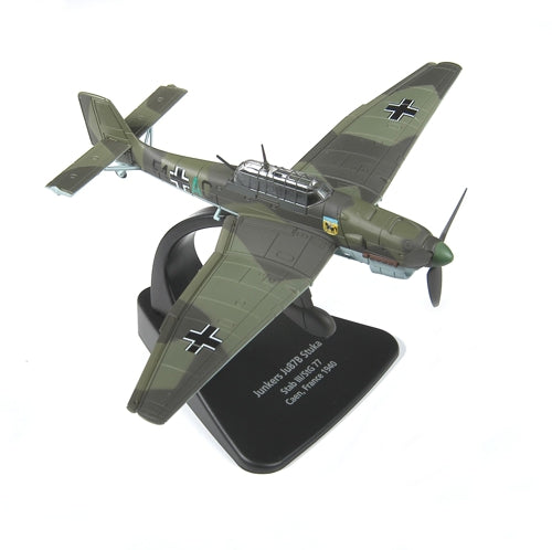 Oxford Diecast Junkers Ju-87 Stuka 1:72 Scale Model Aircraft AC004S