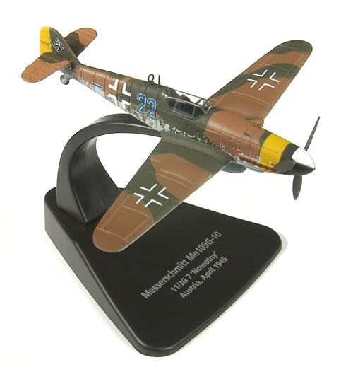 Oxford Diecast Messerschmitt Bf 109G 1:72 Scale Model Aircraft AC010