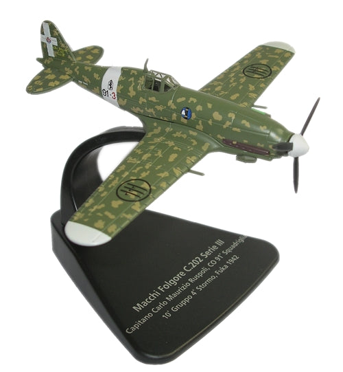 Oxford Diecast Macchi C202 1:72 Scale Model Aircraft AC017