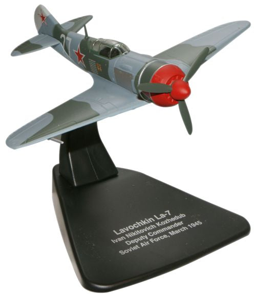 Oxford Diecast Kozhedub Lavochkin LA7 1:72 Scale Model Aircraft AC034