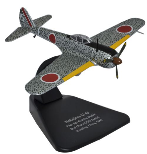 Oxford Diecast Nakajima Ki43 1:72 Scale Model Aircraft AC039
