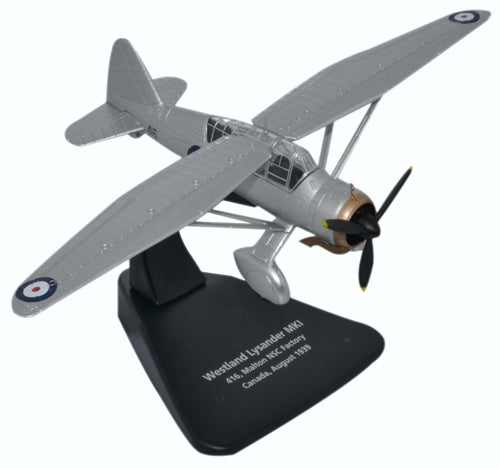 Oxford Diecast Westland Lysander Canada 1:72  Scale Model Aircraft AC072