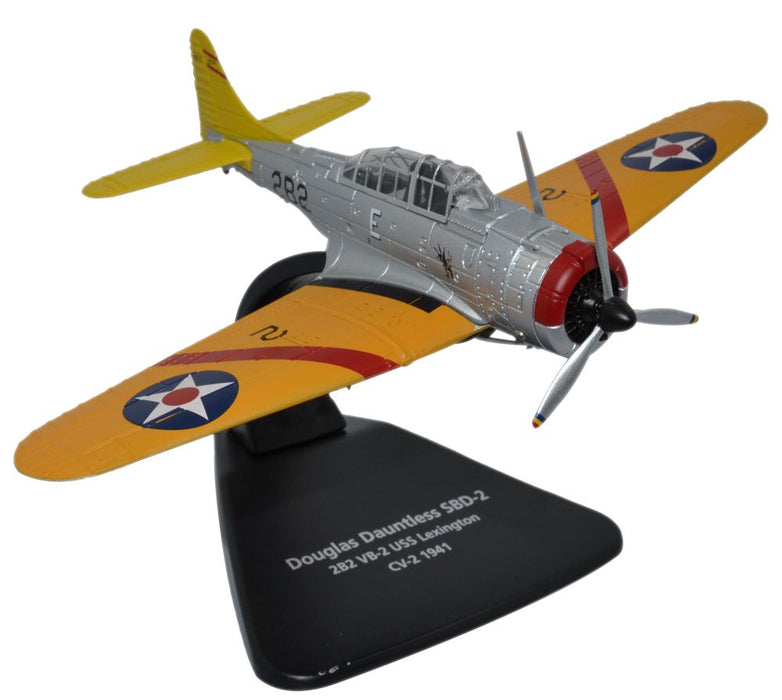 Oxford Diecast Douglas Dauntless Lexington 1:72 Scale Model Aircraft AC075