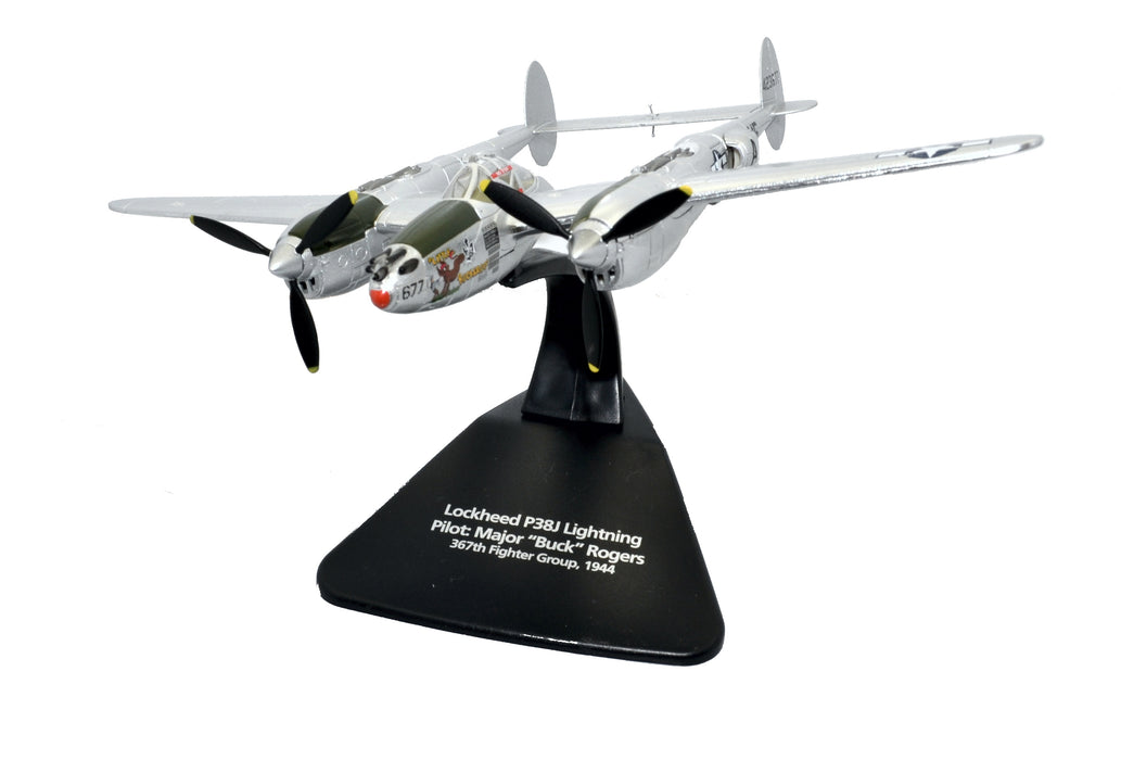 Oxford Diecast P38J Lightning 1:72 Scale Model Aircraft AC081