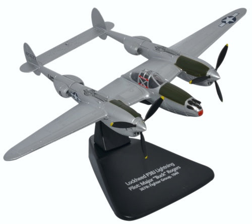 Oxford Diecast P38J Lightning 1:72 Scale Model Aircraft AC081