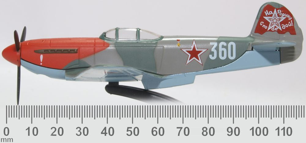 Oxford Diecast Yak 3 Anton Dmitrievich Yakimenko 150th Guards Reg 1945 AC088