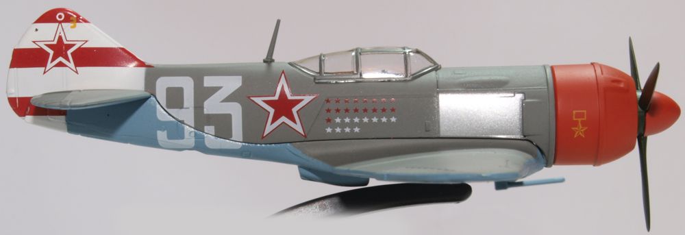Oxford Diecast Lavochkin LA7 Sergei Federovich Dolgushin - 156 Fighter AC089